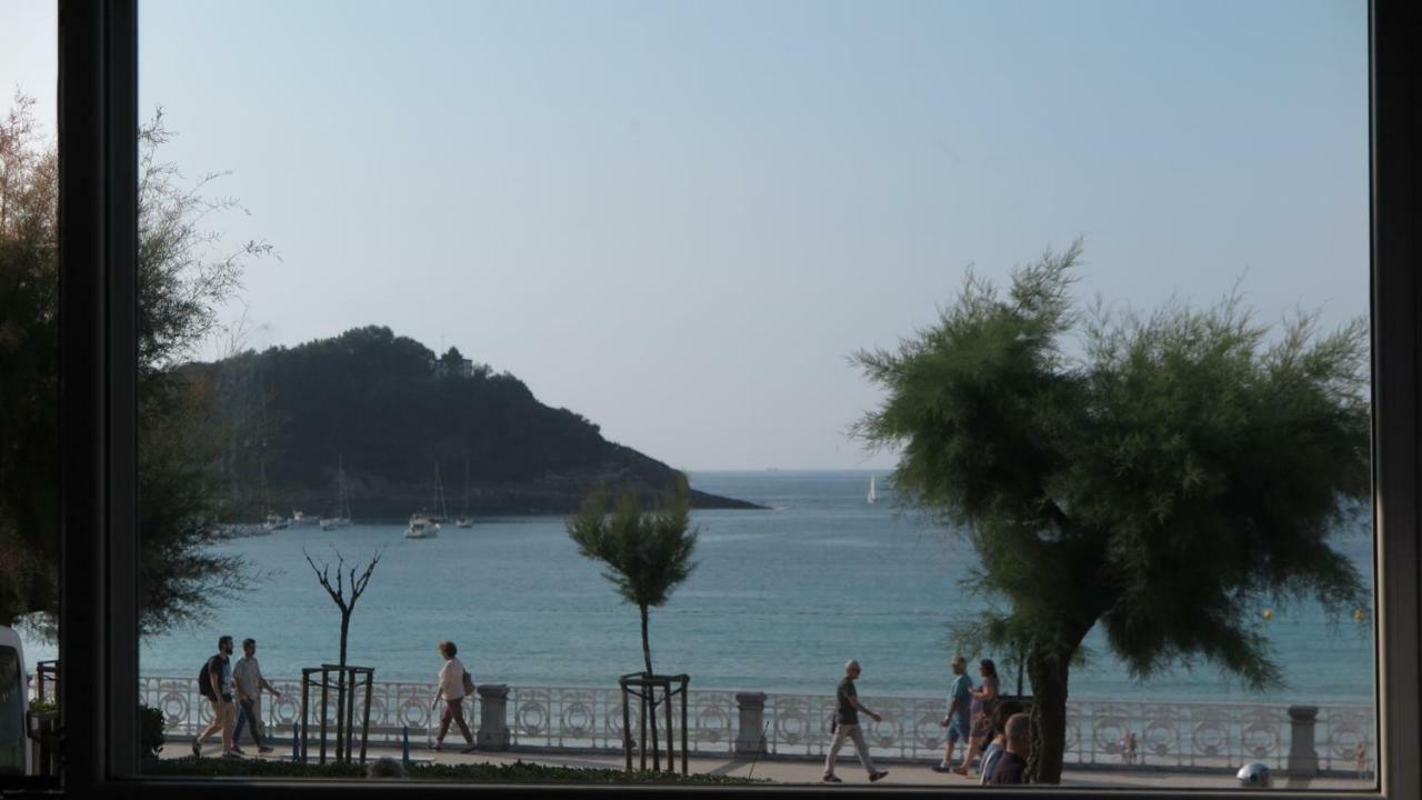 La Madame on La Concha Beach, Seaview Apartment San Sebastián Exterior foto