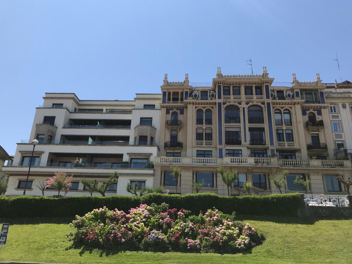 La Madame on La Concha Beach, Seaview Apartment San Sebastián Exterior foto