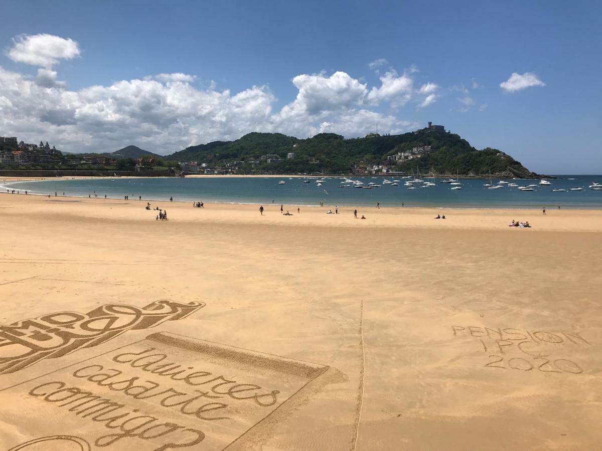 La Madame on La Concha Beach, Seaview Apartment San Sebastián Exterior foto