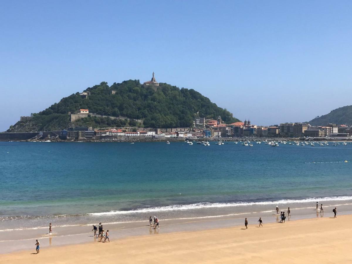 La Madame on La Concha Beach, Seaview Apartment San Sebastián Exterior foto